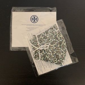 Brand new Tory Burch face mask